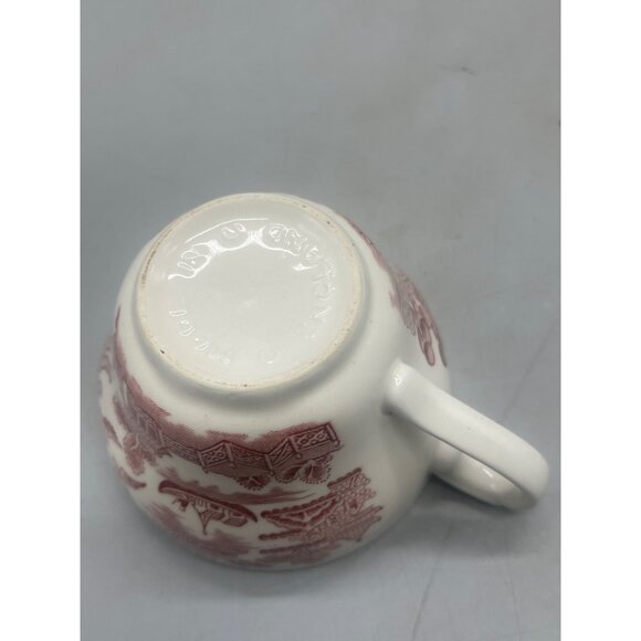 Churchill Willow Rosa Pink Teacup 2 5/8" x 3 5/8" made in England READ - Picture 5 of 6